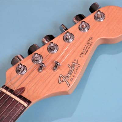 Fender Stratocaster 1984-1987 Black / White tuxedo image 7