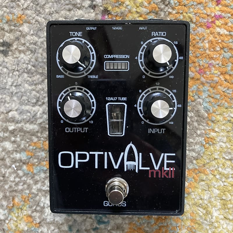 Gurus Optivalve MkII optical tube compressor pedal Reverb