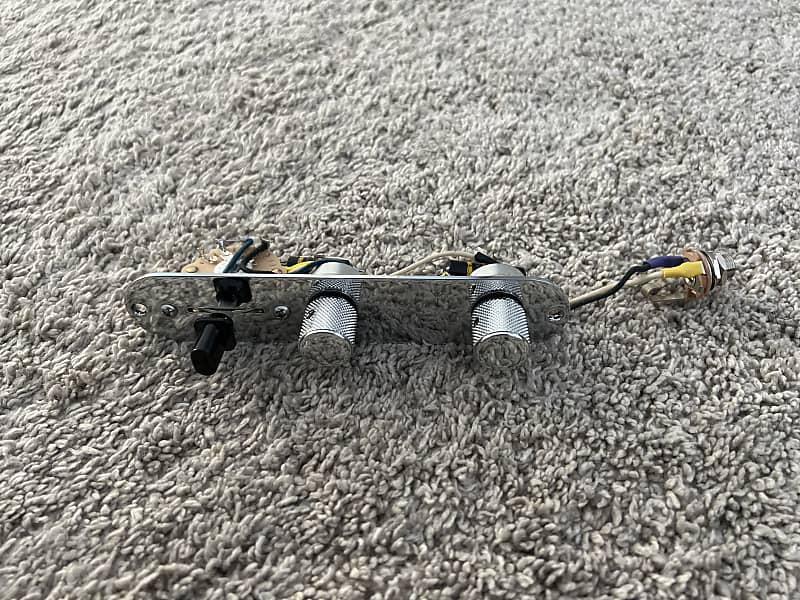 Fender Esquire Control Plate and Wiring Harness Reverb