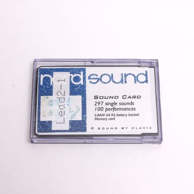 Nord Sound Card 1 Sound Library for Nord Lead 1 and 2 Nord