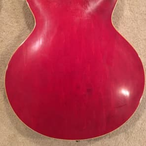 Gibson 2EB EB2 1969 Red Lefthanded Lefty Bass image 4