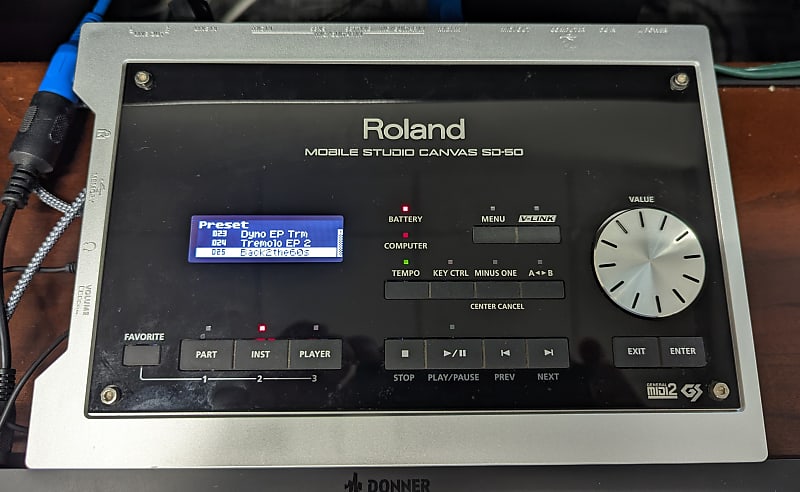 Roland SD-50 Mobile Studio Canvas