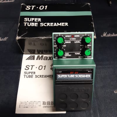 Reverb.com listing, price, conditions, and images for maxon-st-01-super-tube-screamer