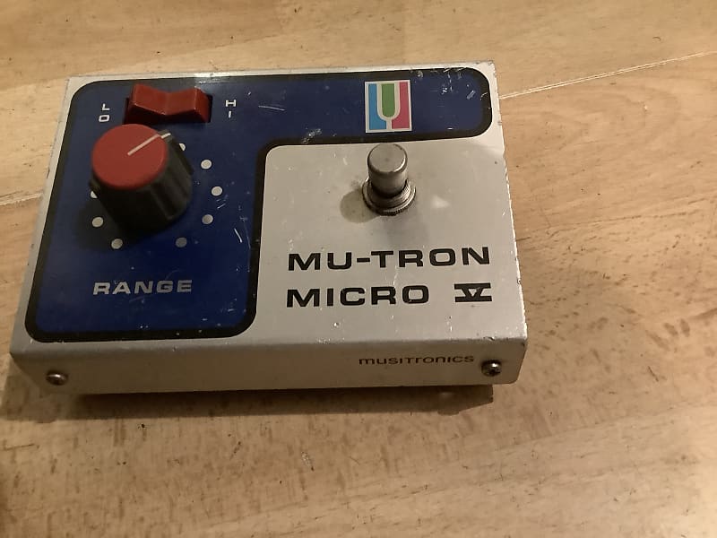 ギター MU-TRON MICRO V envelope filter Mutron Micro V envelope filter - YouTube