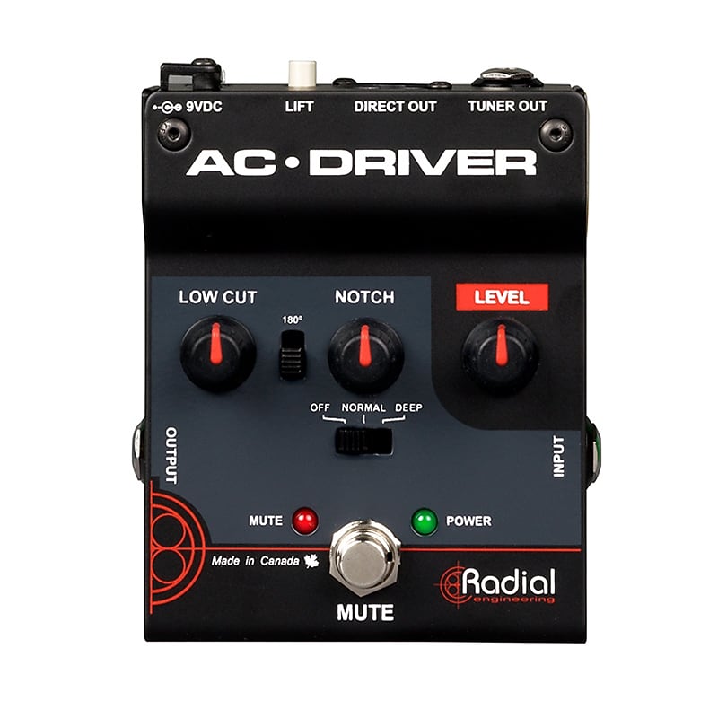 Radial Engineering AC-Driver Compact Acoustic Preamp image 1