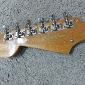 Vintage 1960s Tele-Star Teisco Solid Body Sunburst Offset Guitar Early Ibanez Claw Cutaway Design image 8