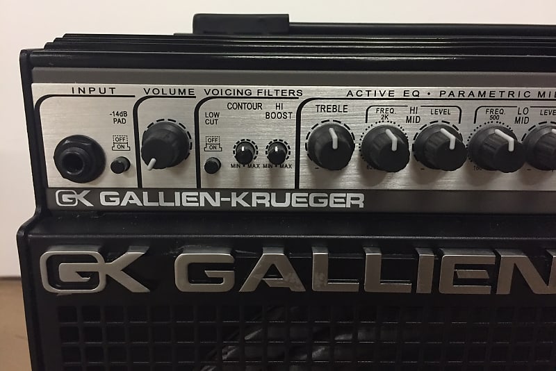 Gallien-Krueger MB150E-III Bass Amplifier with carrying bag