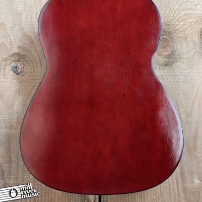 Hohner HG-13 Vintage Classical Acoustic Guitar Natural w/ Chipboard Case imagen 4