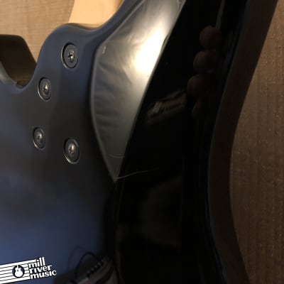 Fernandes Tremor 4-String Electric Bass Guitar Black Cherry Burst image 11