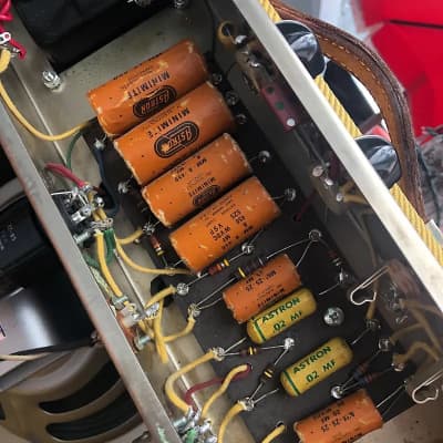 IHC amplifiers, Fender 5F2A Tweed Princeton 1959 Amp Replica - Light Aged Tweed image 8
