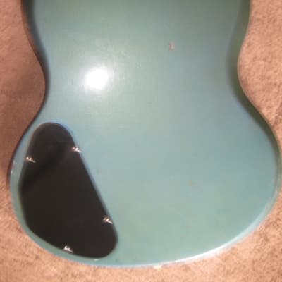 1966 Gibson Melody Maker SG -- Pelham Blue image 10