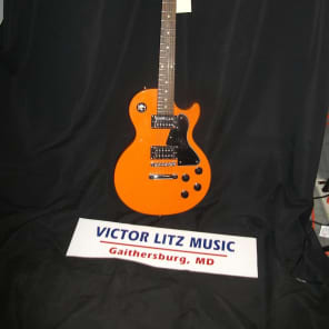 Orange les paul guitar on sale