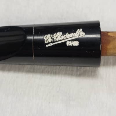 Chedeville Oboe Mouthpiece Single Reed with Ligature, Cap & Box image 4