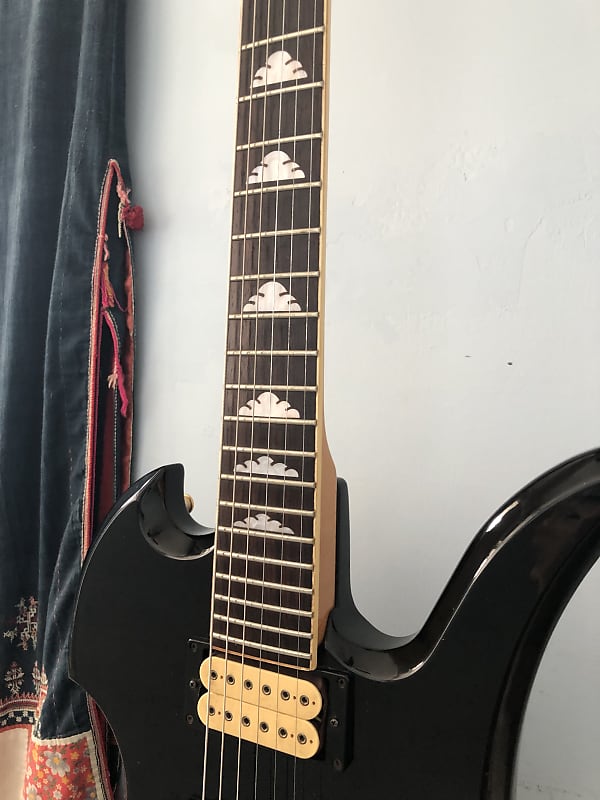 ♟️HIDE MG X♟️Burny Fernandes Black 松本秀人 Model Guitar