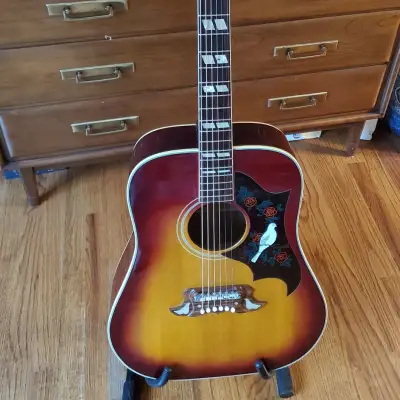 Lyle W-415 Gibson Dove Copy Acoustic Guitar || Matsumoku 60s | Reverb