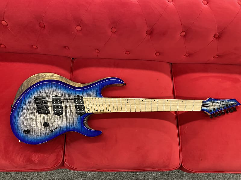Kiesel AM7 Aries 24 Fret Multiscale Fanned-Fret Bolt-On Neck