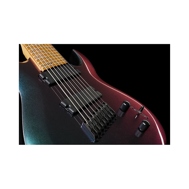 Harley Benton R-458FFB Roasted MultiScale Flip Flop Blue, high