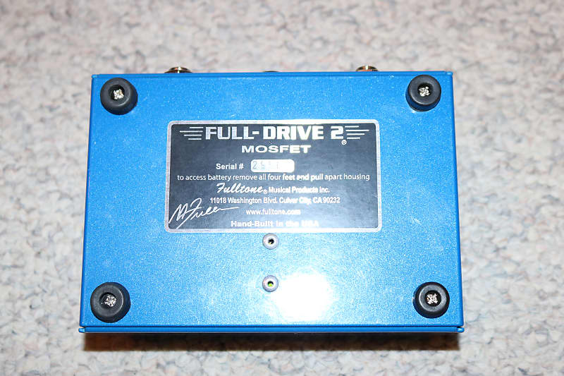 Fulltone Full Drive 2 Mosfet | Reverb Canada