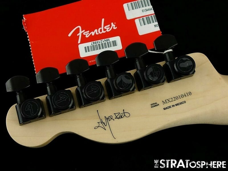 Fender JIM ROOT Telecaster Tele NECK +LOCKING TUNERS Ebony C 12 Radius.