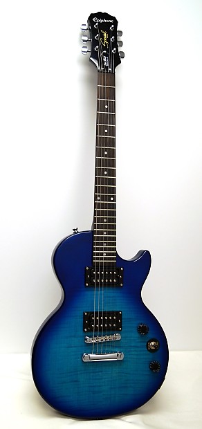 Epiphone Les Paul Special II Plus Top Ltd Ed Electric Guitar - Trans Blue