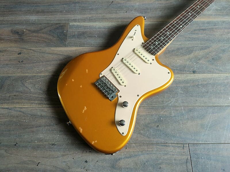 Fernandes JG Series SSS Jaguar (Gold Sparkle) | Reverb
