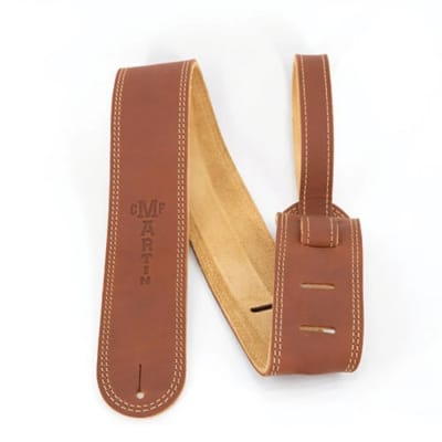 Martin Ball Glove Leather Strap 2.5 inch - Brown image 2
