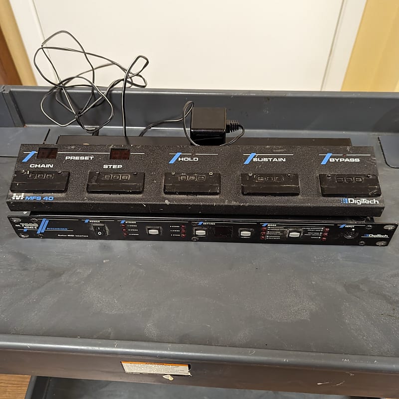 IVL 7000 MkII Pitchrider Guitar MIDI Interface w/ MFS 40 Reverb