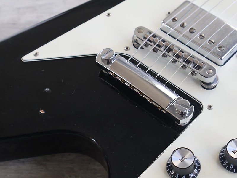 Used 2012 Gibson Flying V '67 Reissue Ebony w/case TSS4482