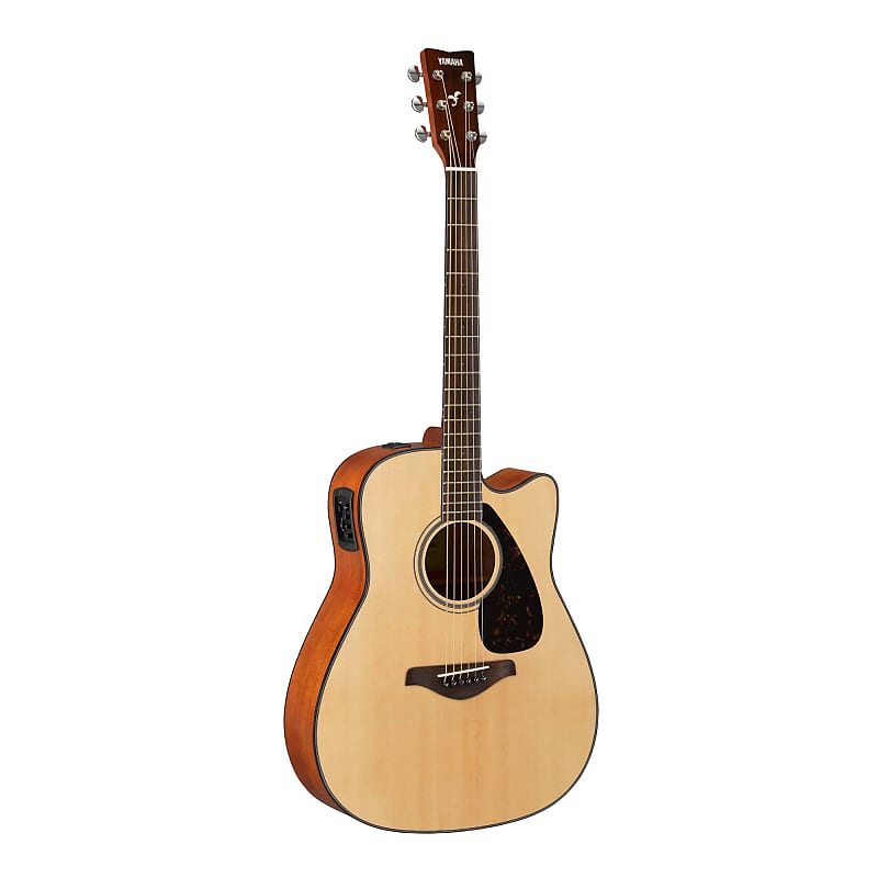 Yamaha FGX800C Natural Electro-Acoustic Guitar image 1