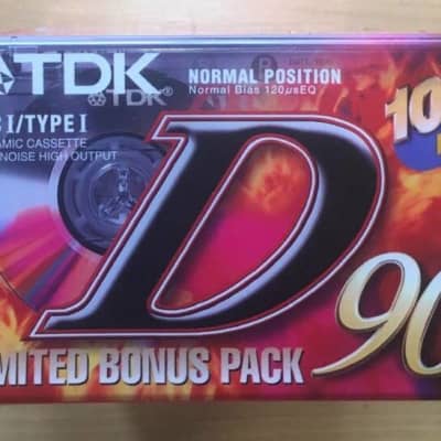 TDK D90 Cassette (10+2) 12 pack NEW OLD STOCK 1990s image 2