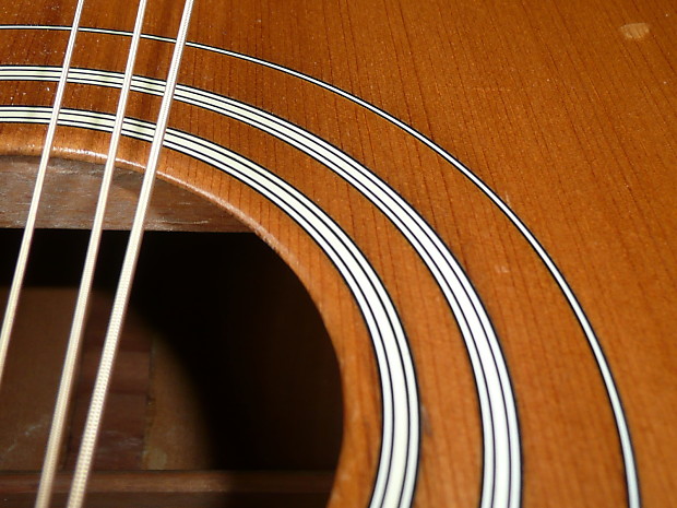 Yamaha Dynamic Guitar No.15 1963 Natural Japan Vintage ALL Solid