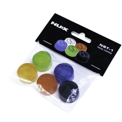 NuX NST-1 Pedal Topper 5-Pack Pedal Switch Toppers image 1