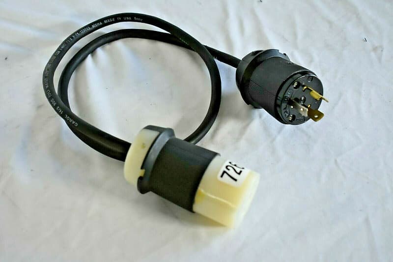 HUBBELL 4FT 20A 125V MALE TO FEMALE POWER CABLE #7267 (ONE) | Reverb