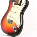 Vintage 1965 Fender Stratocaster 3-Tone Sunburst Electric Guitar w/OHSC
