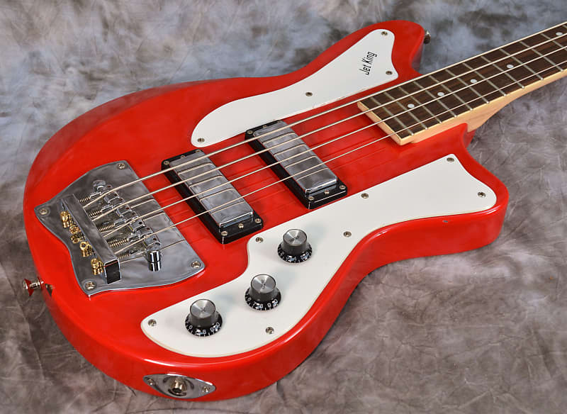 IBANEZ JTKB200 Jet King Bass Guitar - Rare Red Finish | Reverb