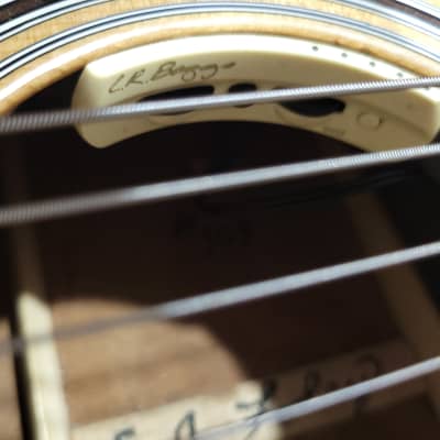 E A Foley OM Custom Adirondak Red Spruce Top Acoustic Guitar image 6