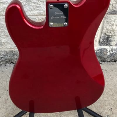 GAMMA Custom Bass Guitar P521-03, 5-String Alpha Model, Valencia Red image 7