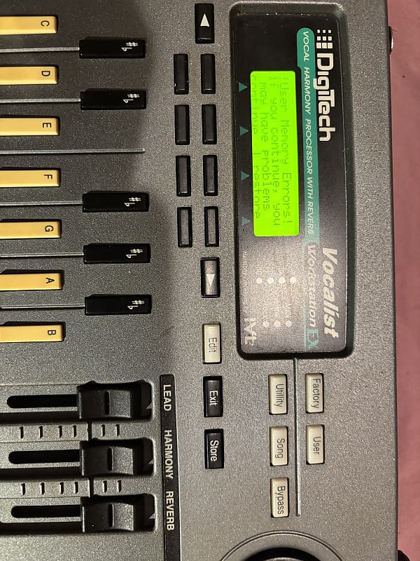 DigiTech DIGITECH VOCALIST WORKSTATION EX | Reverb