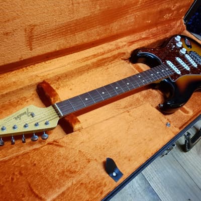 2006 Fender Masterbuilt 1964 NOS Greg Fessler Stratocaster Strat Sunburst MBS image 3