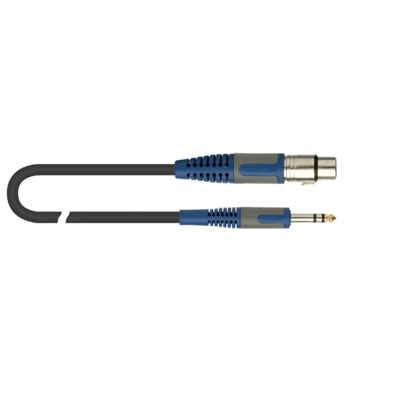 Yellow Cable K16-3 - Cable Audio Mixte Mini Jack str 3.5 Mâle/Jack str 6.35  Fem adapt 3m