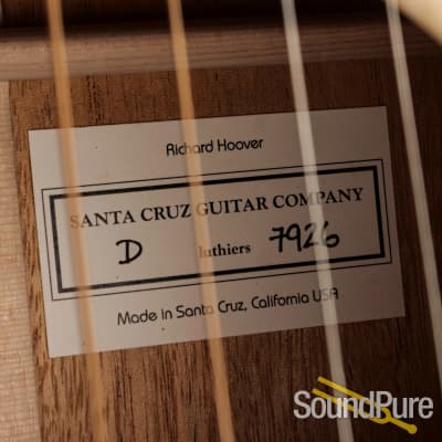 Santa Cruz D Adirondack/Mahogany Acoustic Guitar #7926 image 3