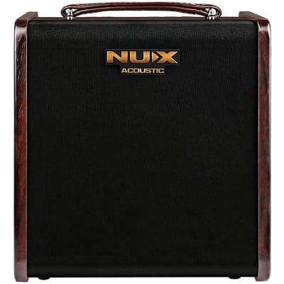 NUX Stageman II AC-80 Bluetooth Portable Acoustic Guitar Amplifier, 80 Watts image 1