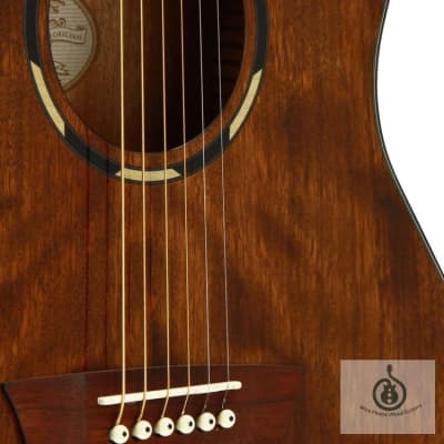 Washburn WLO12SE Woodline 10 Series Acoustic-Electric  All Mahogany Orchestra; Free Shipping image 6