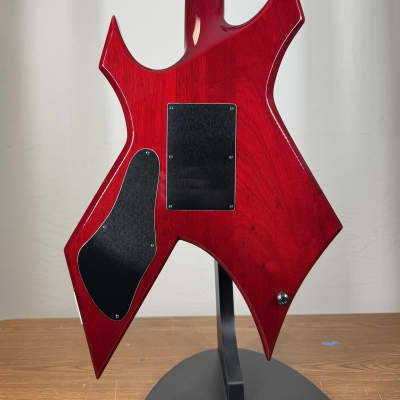 B.C. Rich Custom Shop Warlock 2025 - Transparent Red image 7
