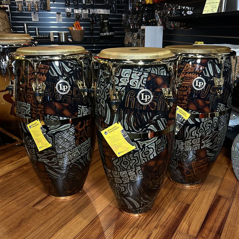 Limited Edition* LP Latin Percussion Fiberglass Tribal Series