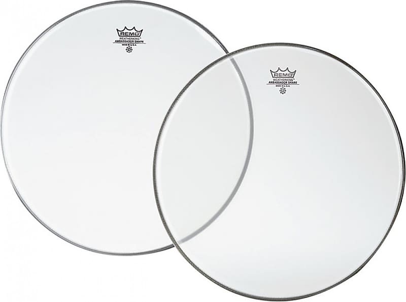Remo SA-0114-00 14" Ambassador Snare Side Head image 1