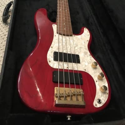 Squier Pro Tone Precision Bass V 1997 | Reverb