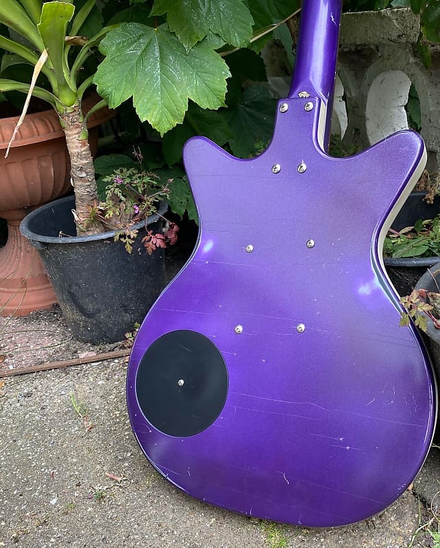 Danelectro DC59 2016 Purple Sparkle