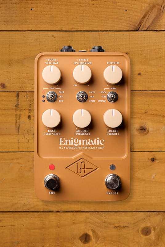 Universal Audio Enigmatic '82 Overdrive Special Amp Guitar Pedal image 1