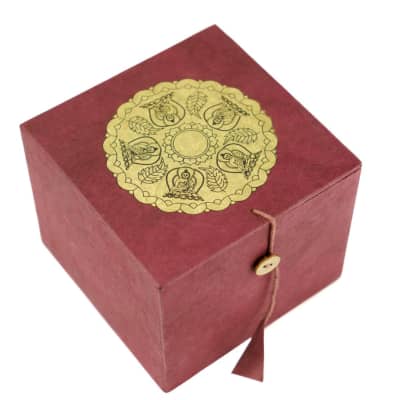 5011-L Dhyani Buddha Singing Bowl Gift Set - Music Instrument for Meditation image 4